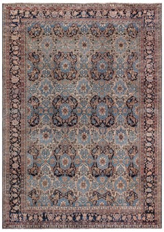 Doris Leslie Blau Antique Oversized Persian Bakhtiari Wool Carpet