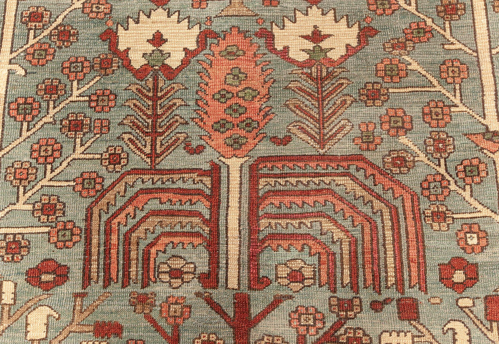 Doris Leslie Blau Antique Persian Heriz Rug For Sale 3