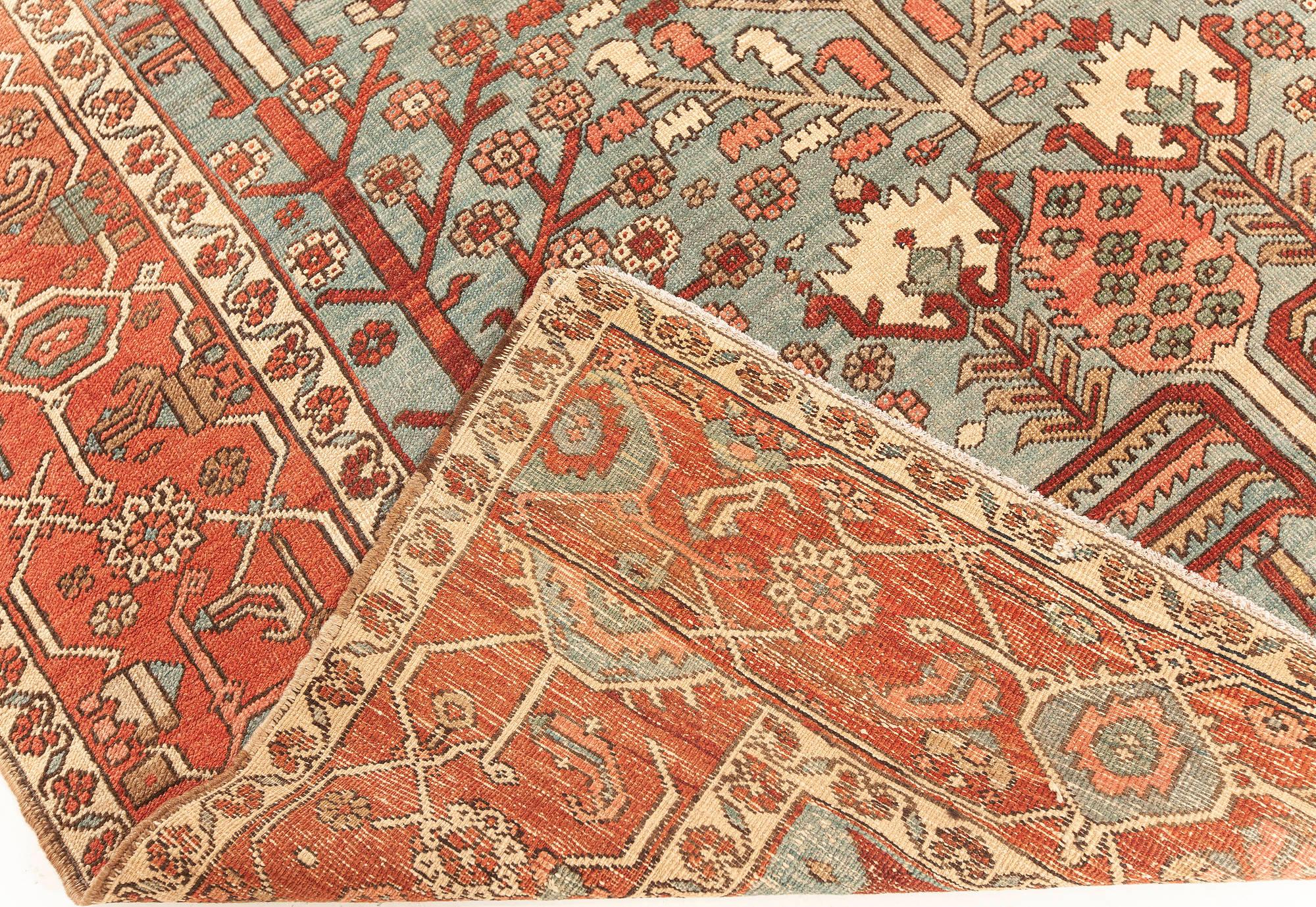 Doris Leslie Blau Antique Persian Heriz Rug For Sale 4