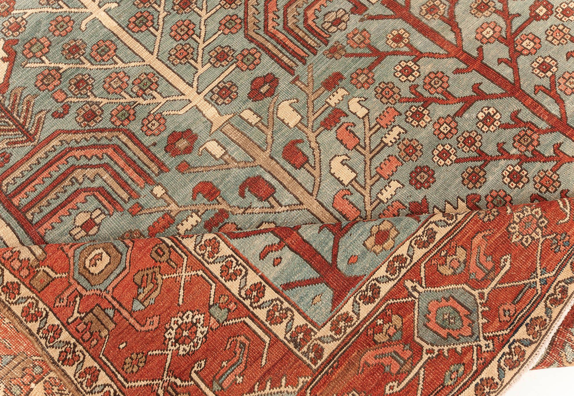 Heriz Serapi Doris Leslie Blau Antique Persian Heriz Rug For Sale