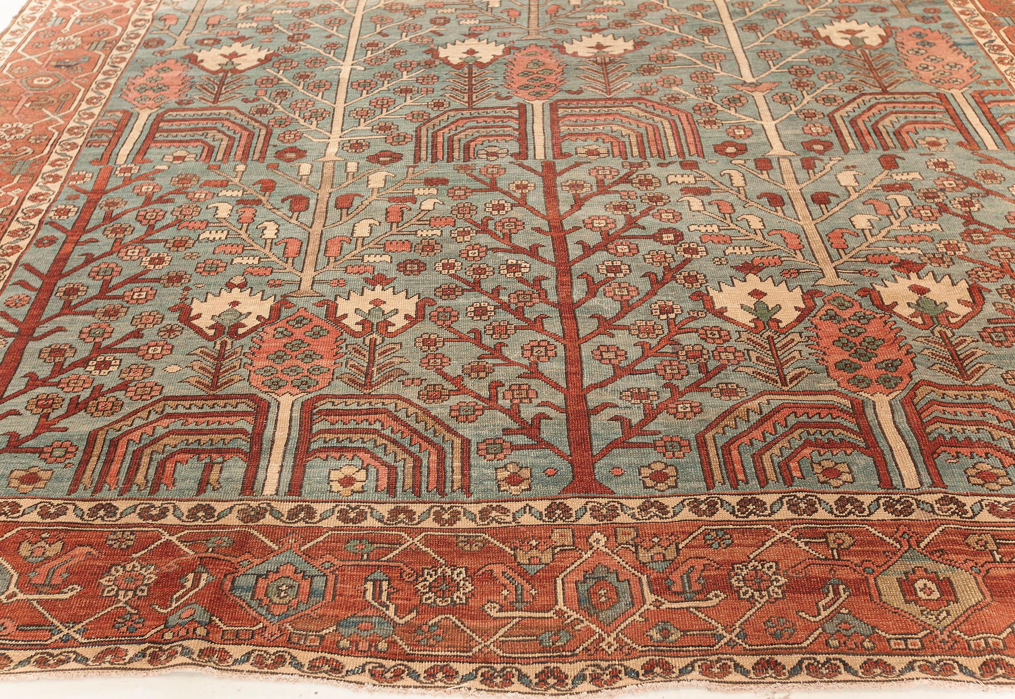Doris Leslie Blau Antique Persian Heriz Rug For Sale 1