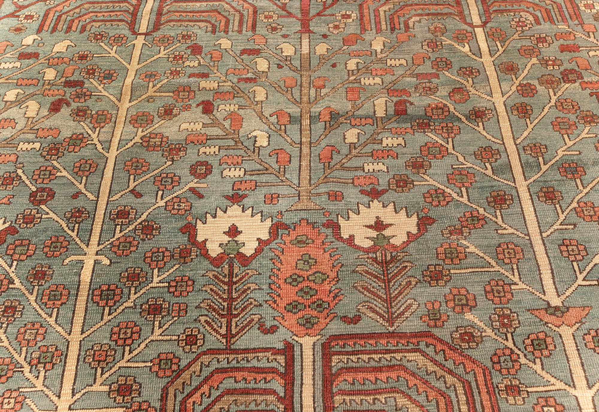 Doris Leslie Blau Antique Persian Heriz Rug For Sale 2