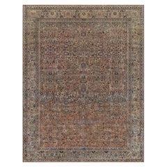 Doris Leslie Blau Antique Persian Kashan Rug