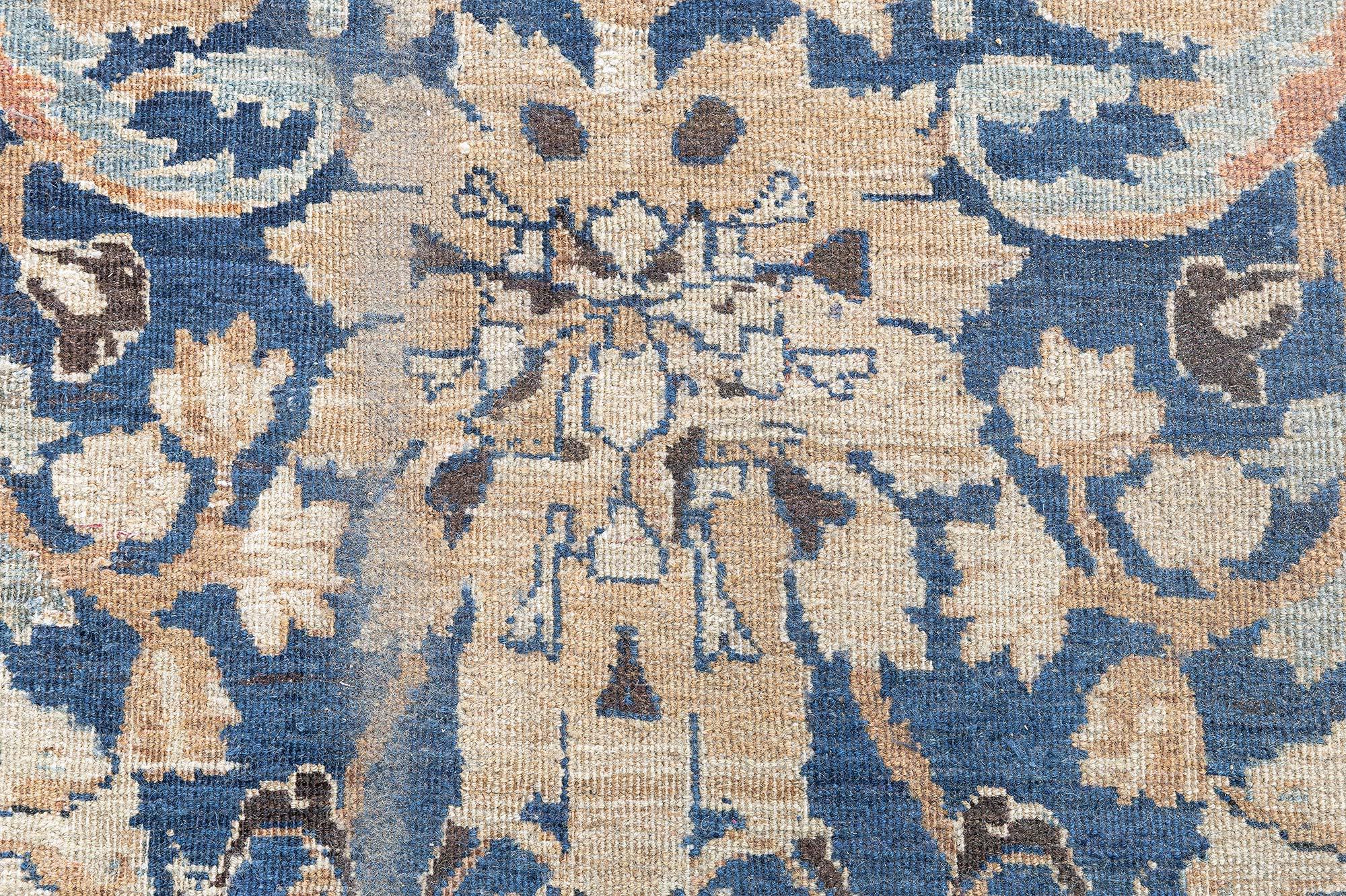 Tapis persan antique Khorassan botanique fait à la main
Taille : 10'10