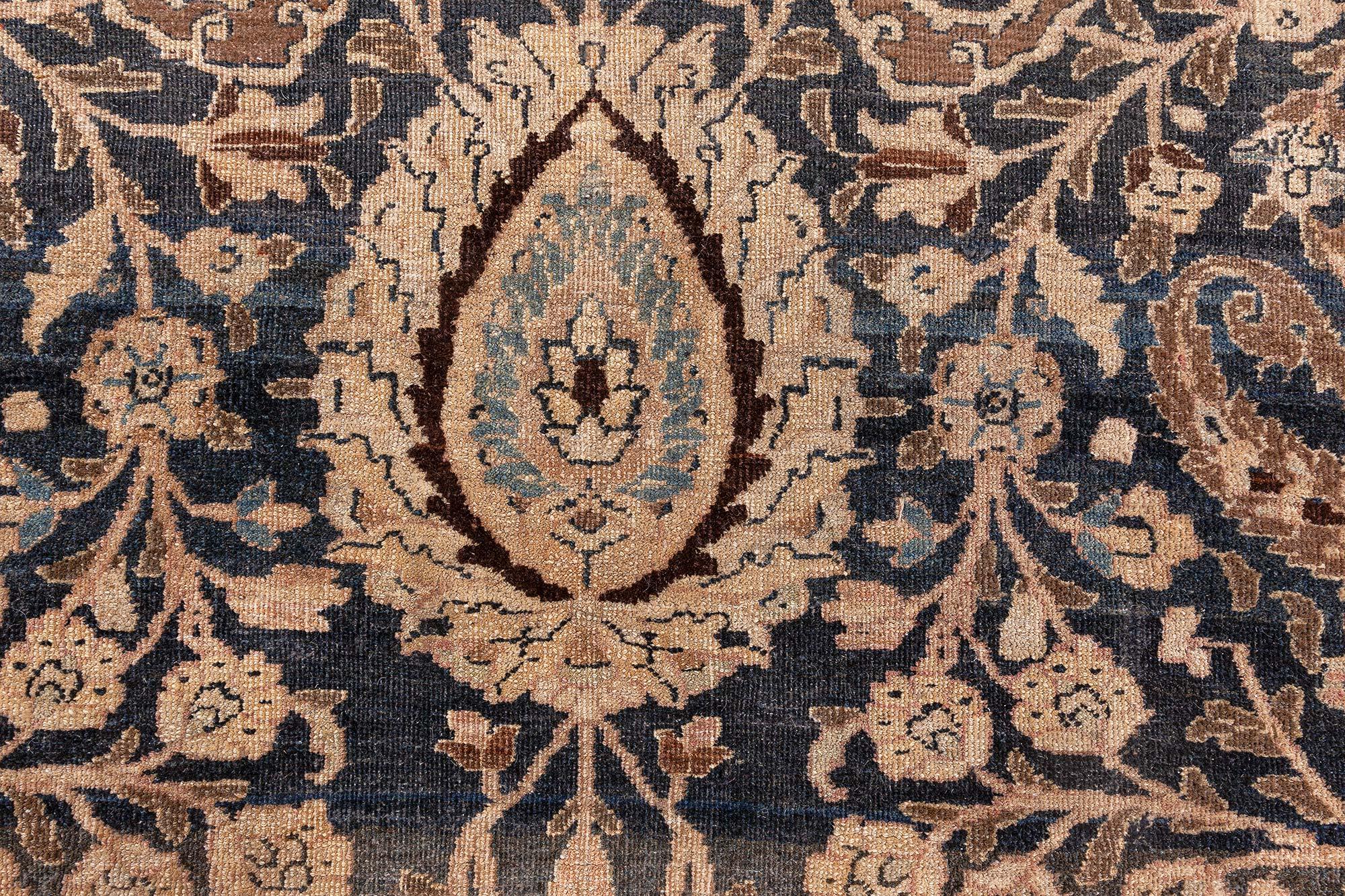 Doris Leslie Blau Antique Persian Khorassan Handmade Wool Rug For Sale 2