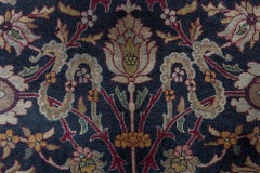 Doris Leslie Blau Antique Persian Kirman Botanic Handmade Wool Rug