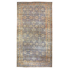 Doris Leslie Blau Tappeto persiano antico Kirman Botanic Dimensioni adattate