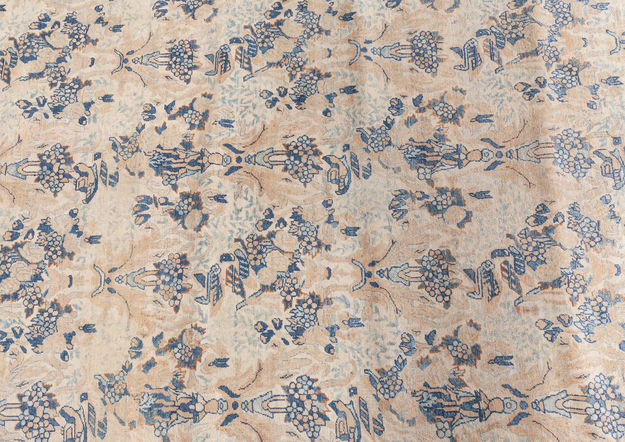 Persiano Tappeto in lana antico persiano Kirman fatto a mano Doris Leslie Blau in vendita