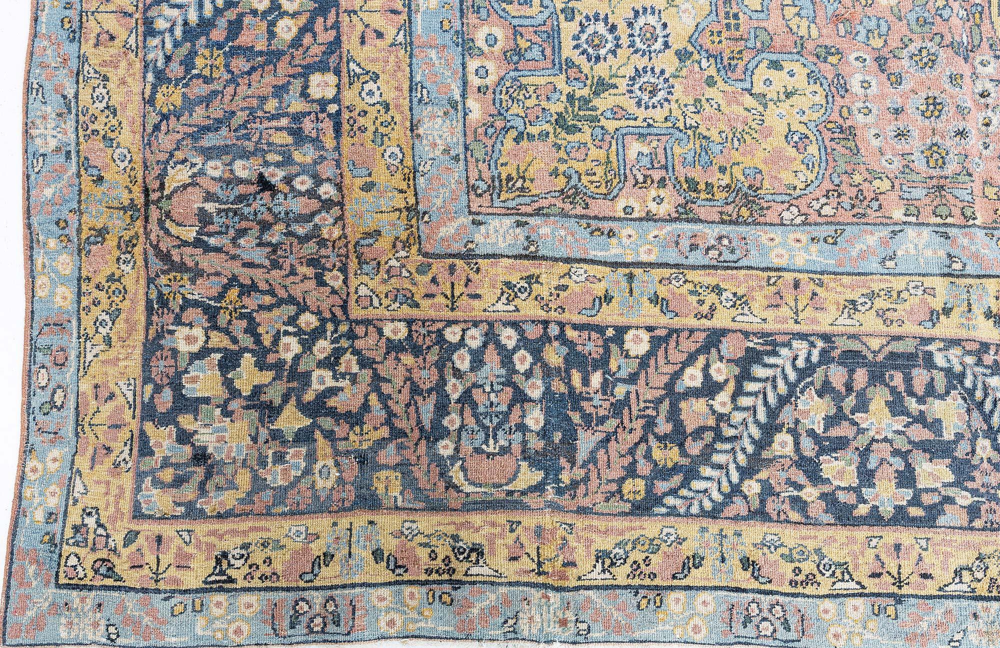 Noué à la main Tapis persan Kirman ancien fait à la main Doris Leslie Blau en vente