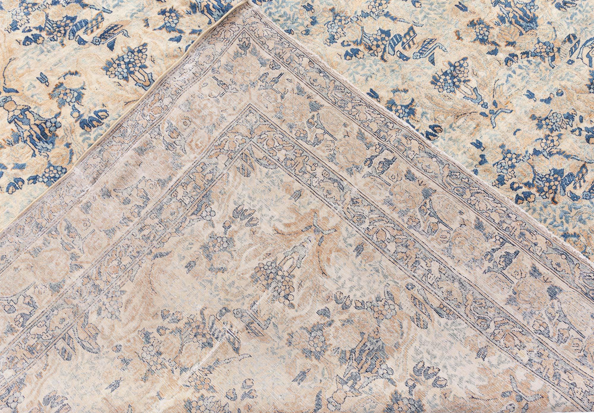 Tappeto in lana antico persiano Kirman fatto a mano Doris Leslie Blau in vendita 2