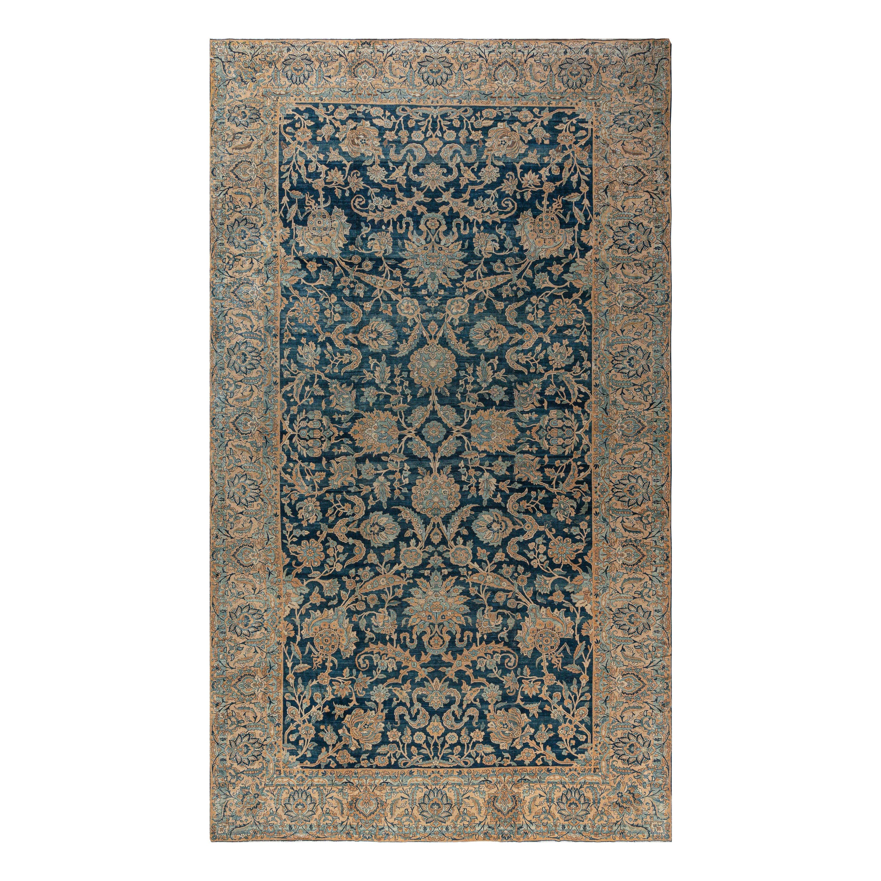 Tapis persan Kirman ancien fait à la main Doris Leslie Blau