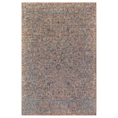 Tapis persan Kirman ancien fait à la main Doris Leslie Blau