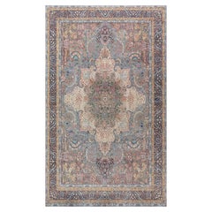 Doris Leslie Blau Antique Persian Kirman Handmade Wool Rug