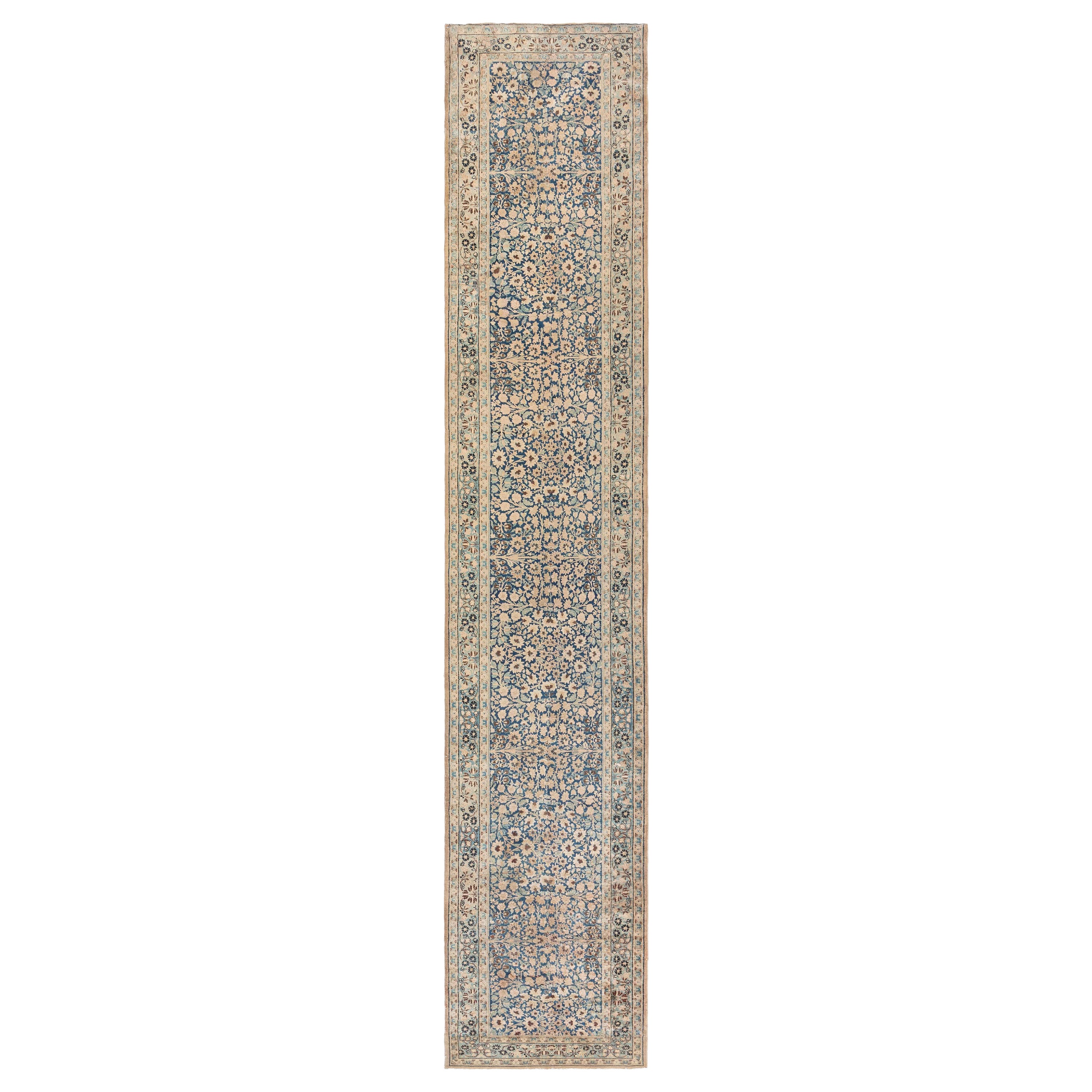 Doris Leslie Blau Antique Persian Kirman Handwoven Wool Runner
