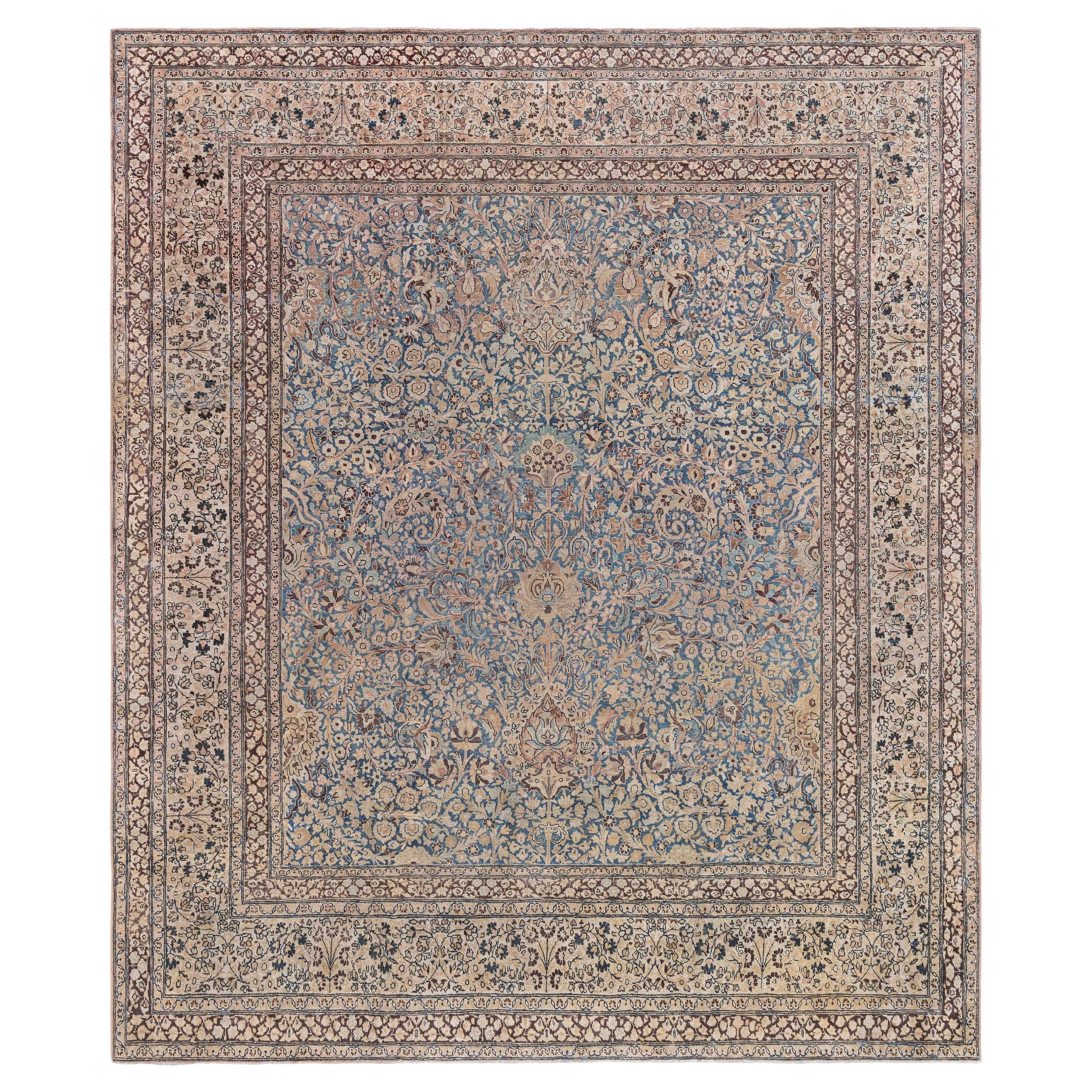 Doris Leslie Blau Antique Persian Meshad Handmade Wool Rug