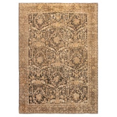 Doris Leslie Blau Tappeto antico persiano Sultanabad Rugs marrone in lana fatto a mano