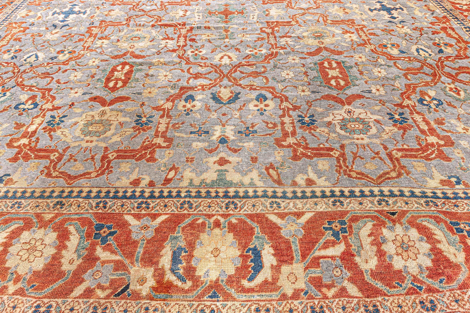 Perse Tapis persan Sultanabad ancien Doris Leslie Blau en vente