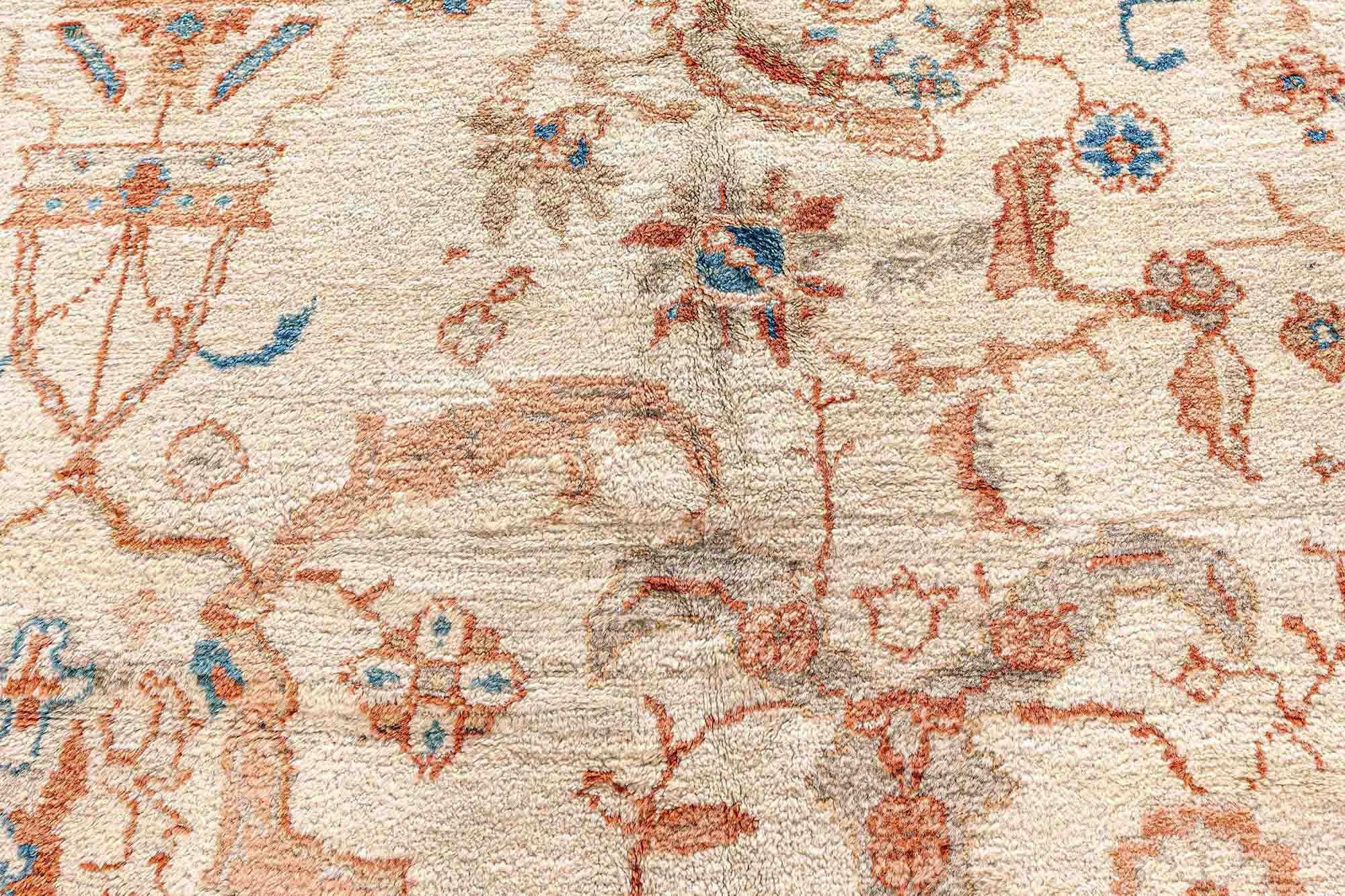 Annodato a mano Doris Leslie Blau Tappeto persiano antico Sultanabad Rugs in vendita