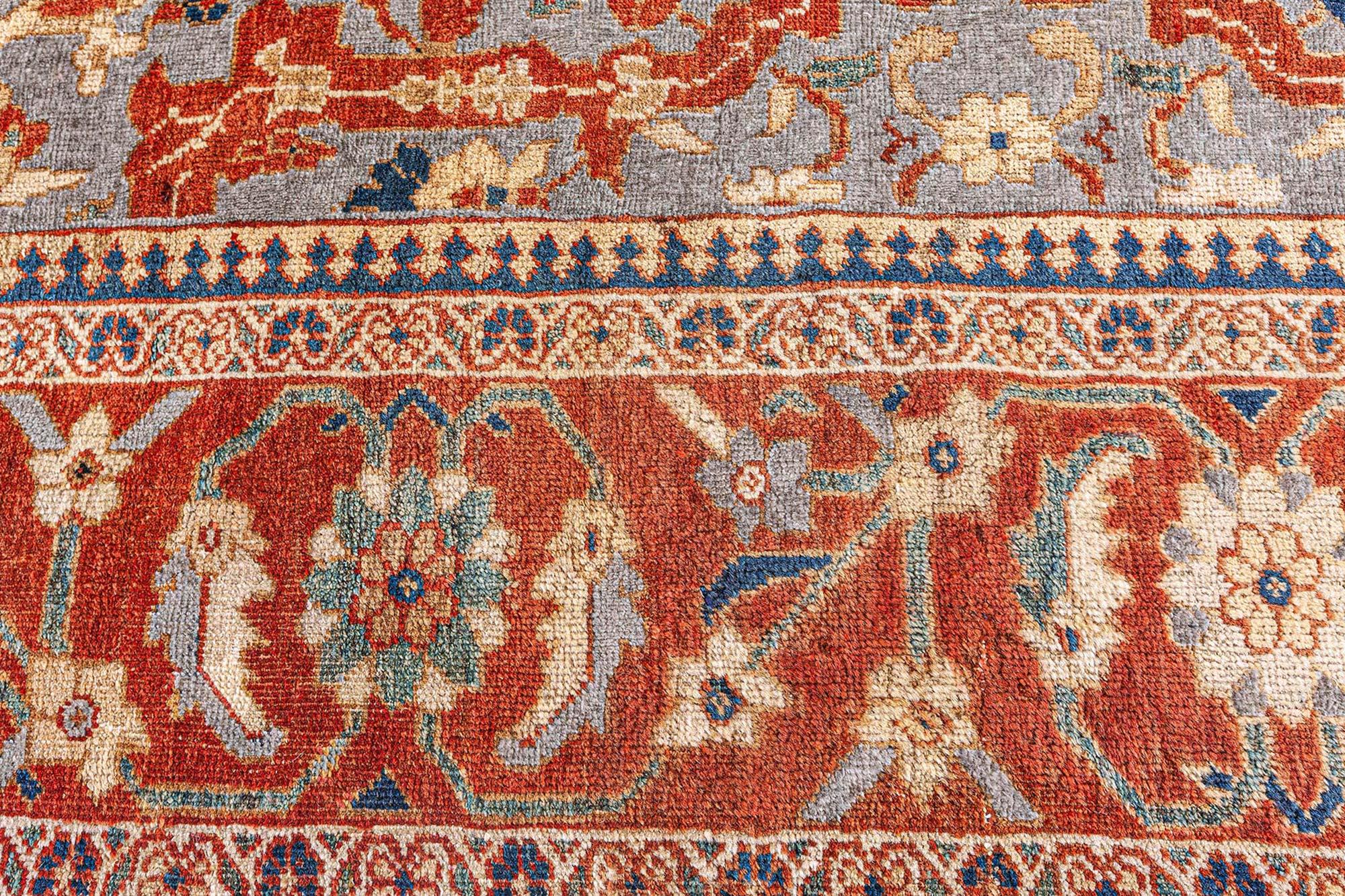 Doris Leslie Blau Antique Persian Sultanabad Rug For Sale 1