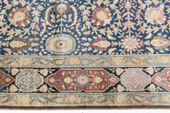 Doris Leslie Blau Antique Persian Tabriz Botanic Handmade Wool Rug