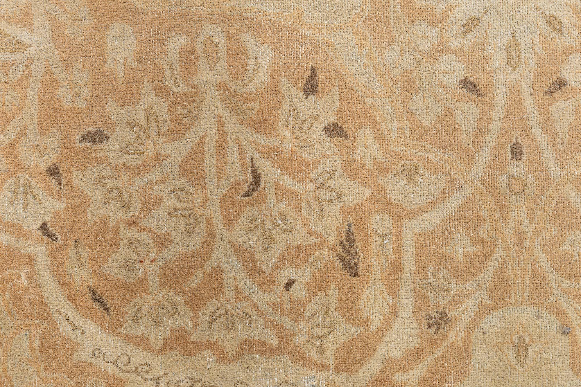 Doris Leslie Blau Tappeto di lana antico persiano Tabriz Botanic tessuto a mano in vendita 2