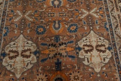 Doris Leslie Blau Antique Persian Tabriz Handmade Rug Size Adjusted