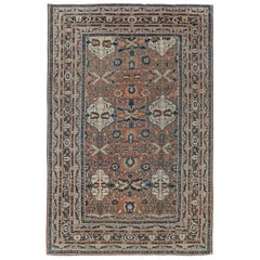 Doris Leslie Blau Antique Persian Tabriz Handmade Rug Size Adjusted