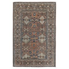 Doris Leslie Blau Antique Persian Tabriz Handmade Rug Size Adjusted