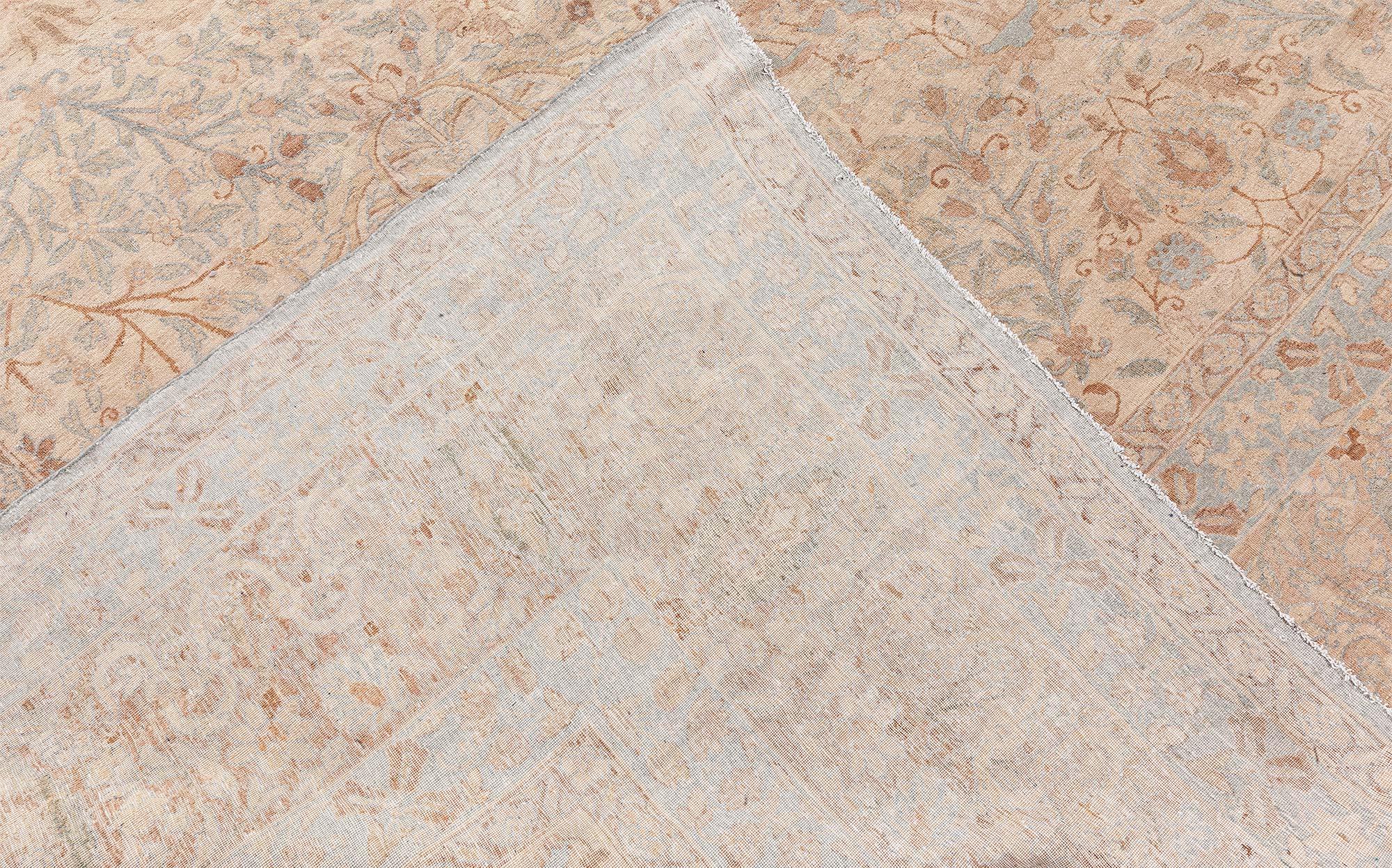 Doris Leslie Blau Tappeto antico persiano Tabriz in lana fatto a mano in vendita 6