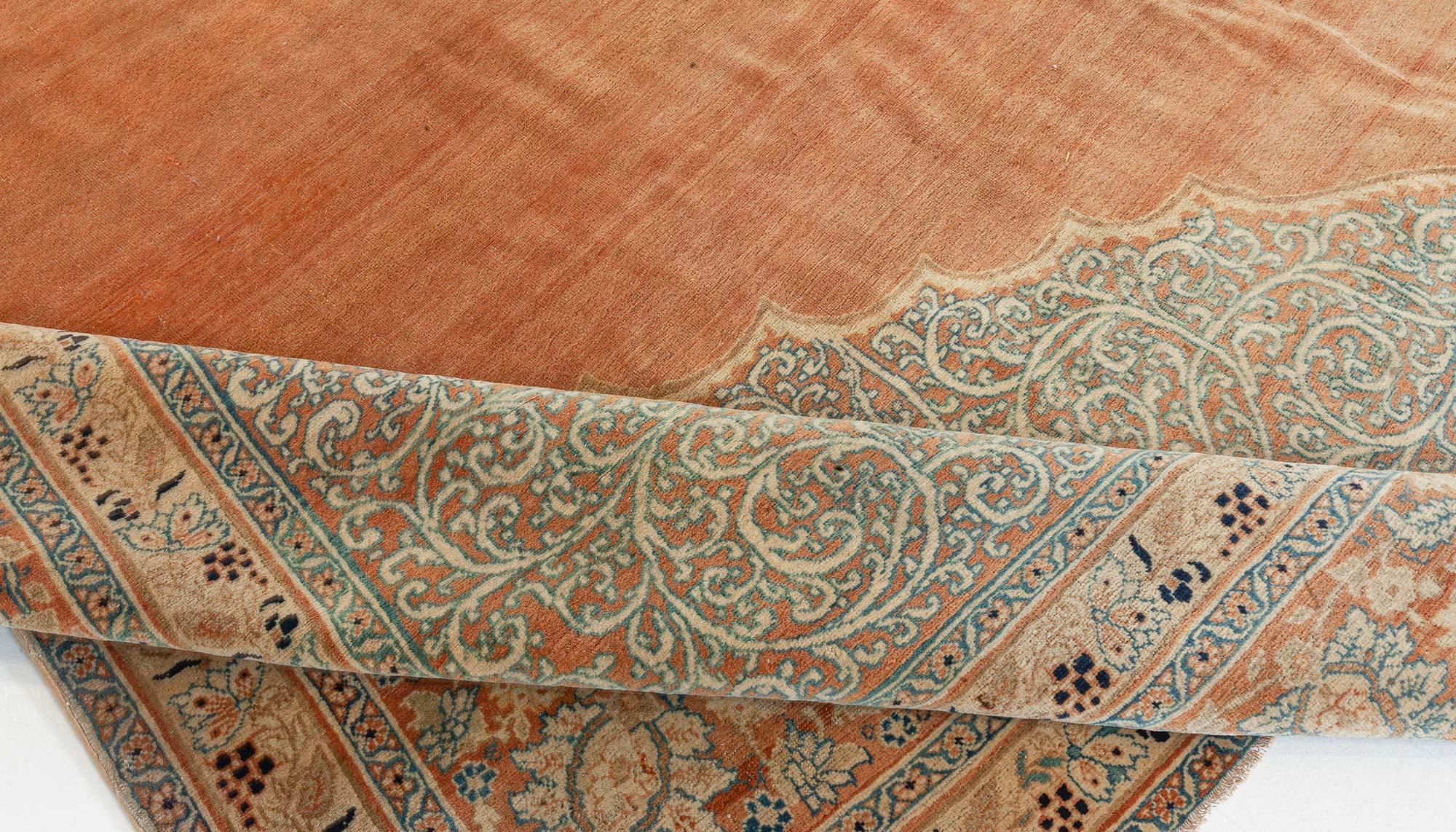 Persiano Doris Leslie Blau Tappeto antico persiano Tabriz in lana fatto a mano in vendita