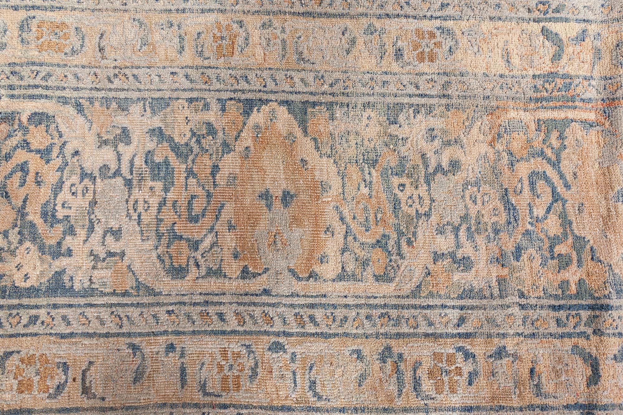 XX secolo Doris Leslie Blau Tappeto antico persiano Tabriz in lana fatto a mano in vendita