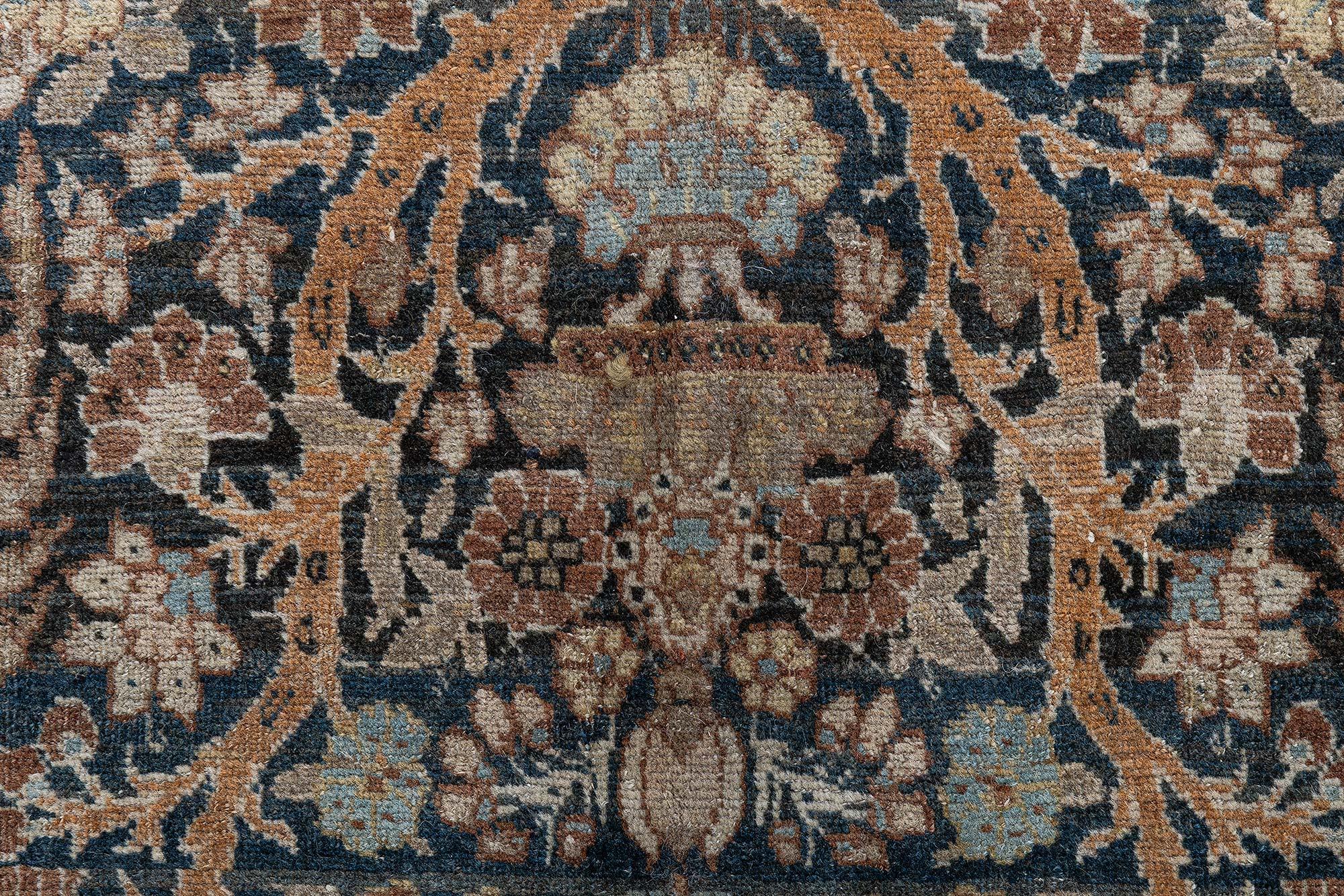XX secolo Doris Leslie Blau Tappeto antico persiano Tabriz in lana fatto a mano in vendita