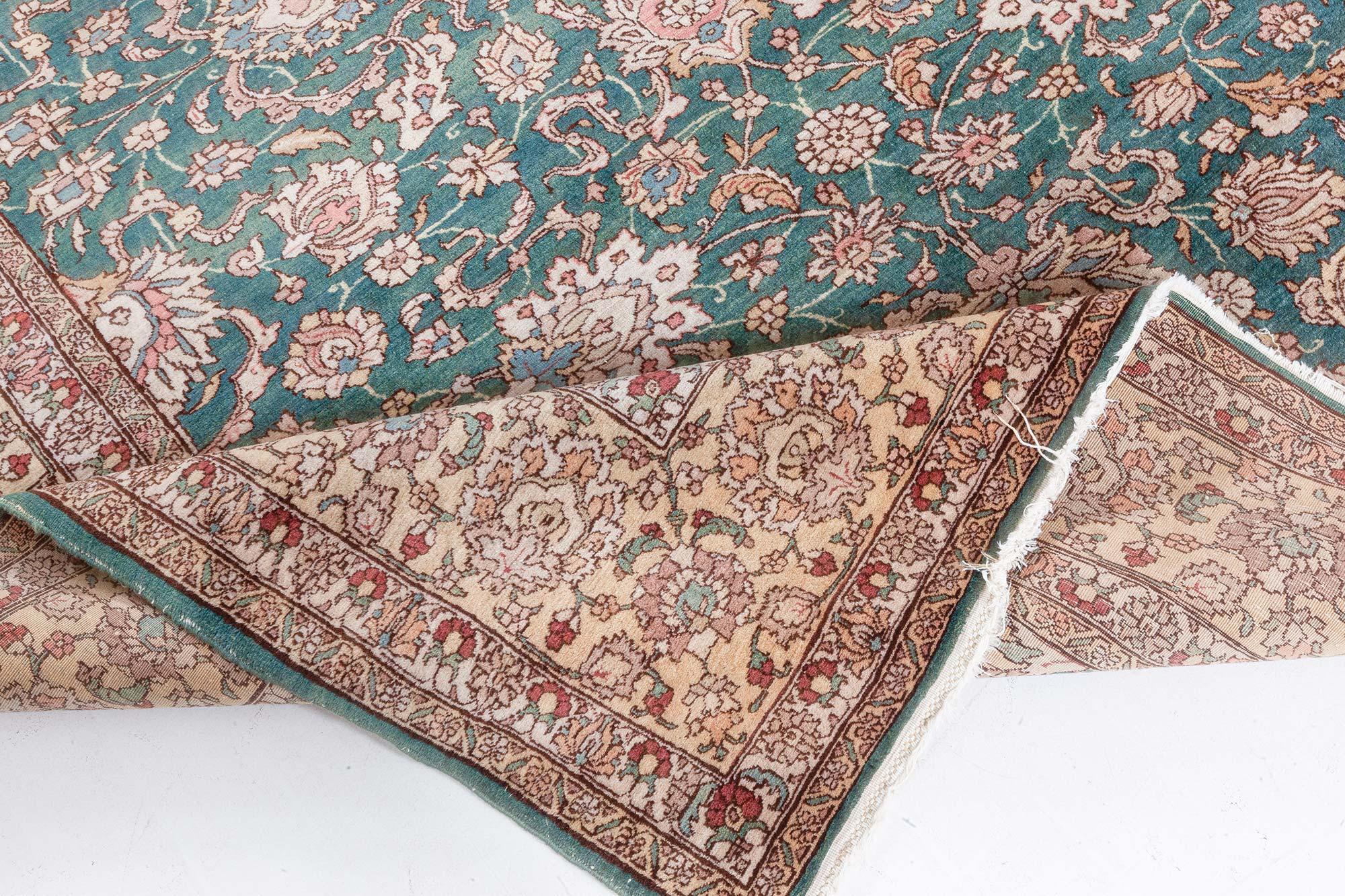 Doris Leslie Blau Antique Persian Tabriz Rug For Sale 1