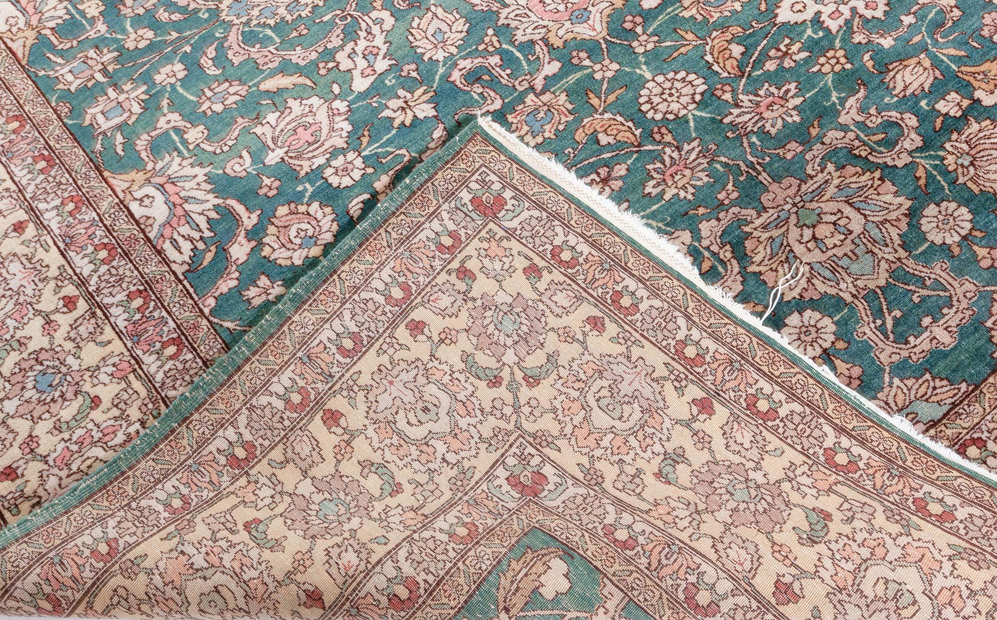 Doris Leslie Blau Antique Persian Tabriz Rug For Sale 3