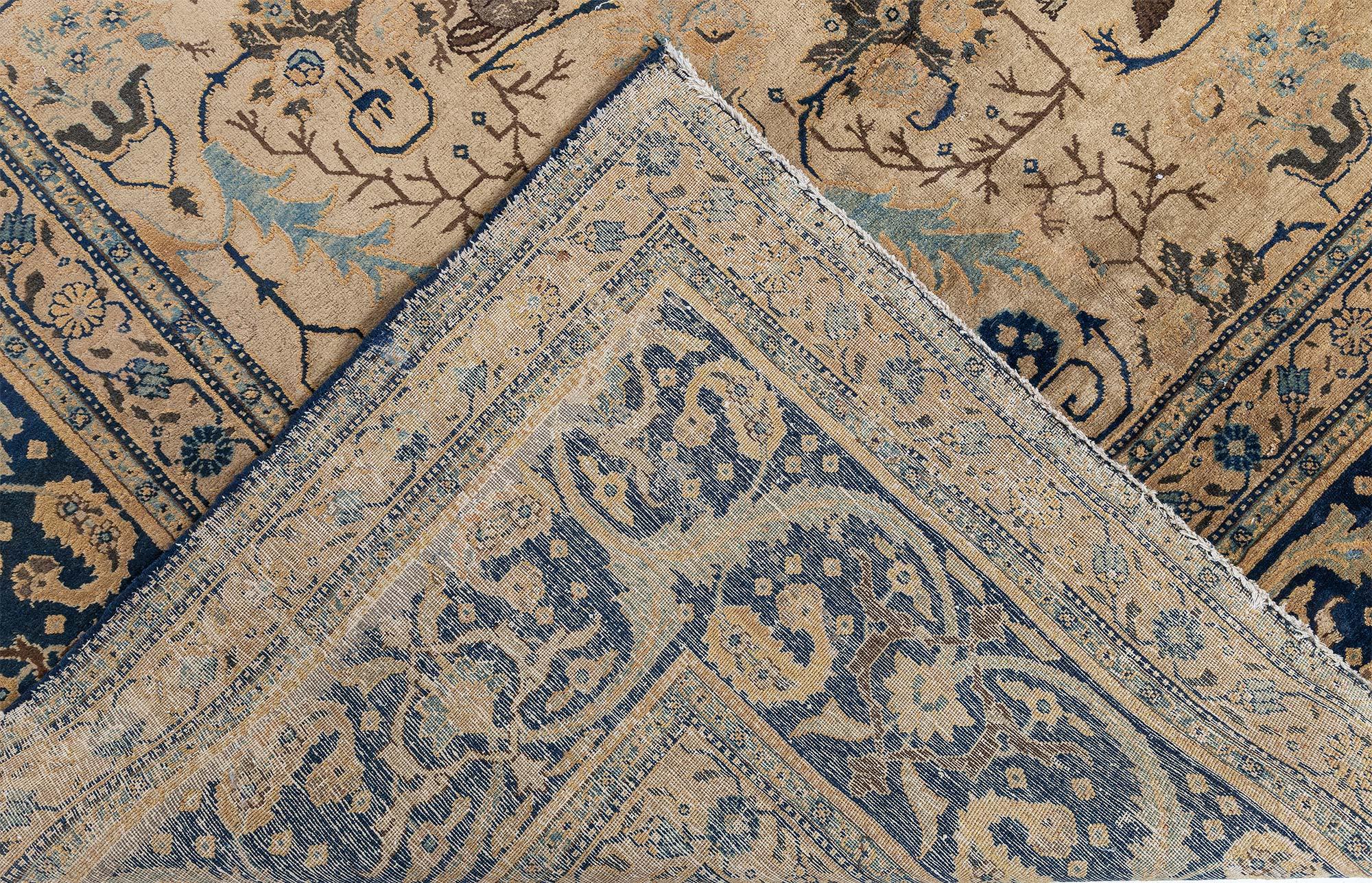 Doris Leslie Blau Antique Persian Tabriz Rug For Sale 3