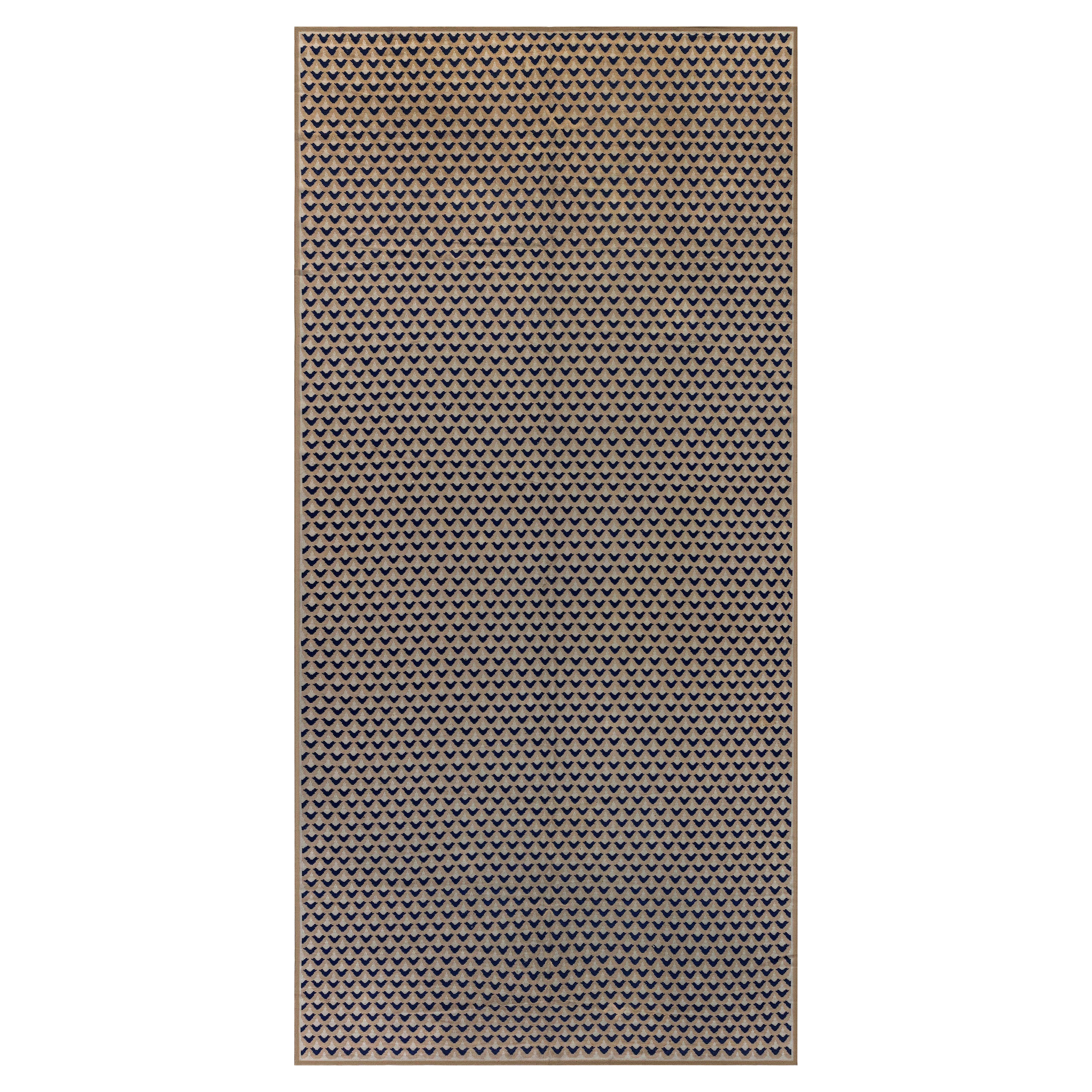 Doris Leslie Blau Tapis à l'aiguille portugais ancien en vente