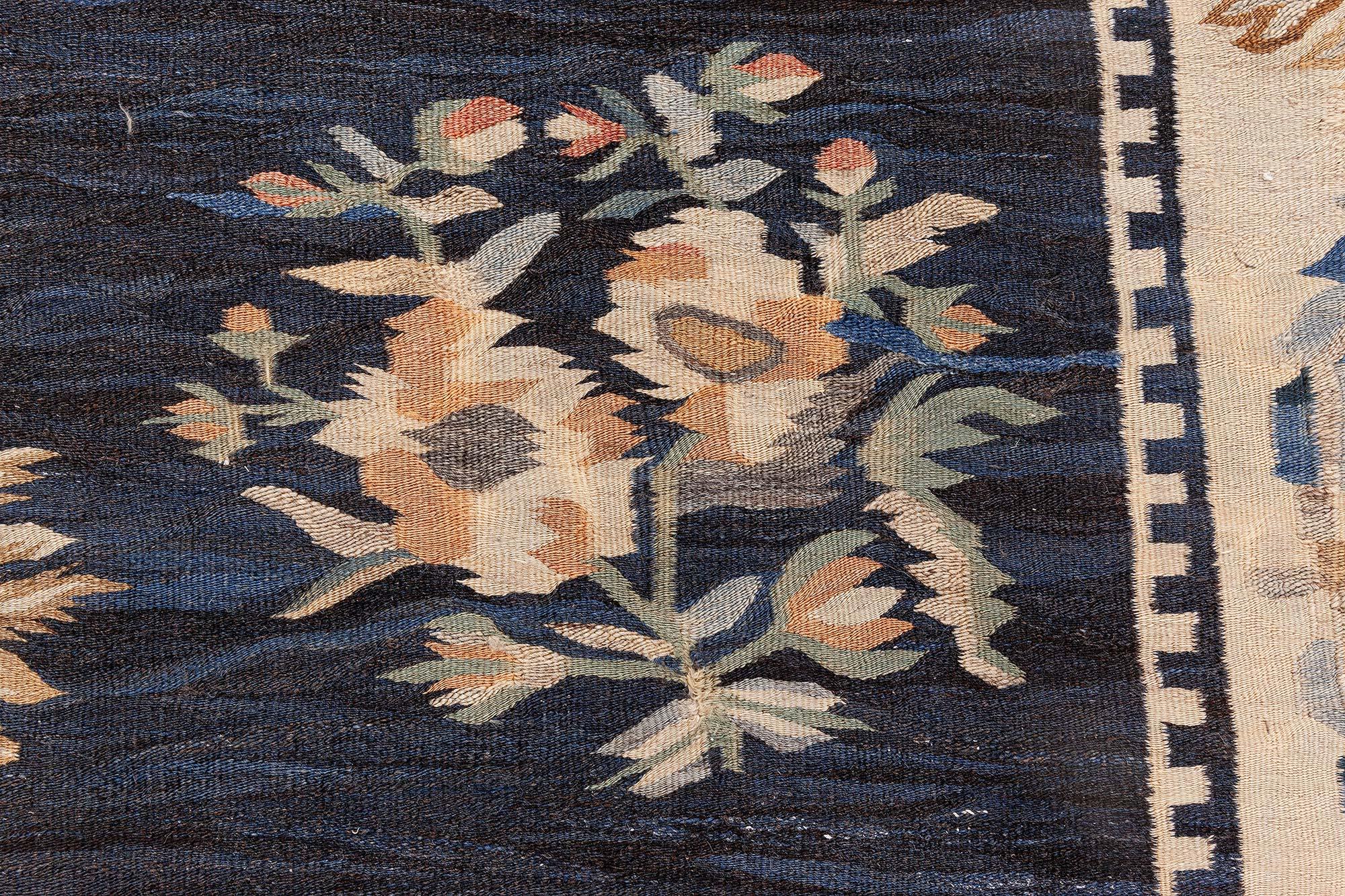 Doris Leslie Blau Antique Russian Bessarabian Handmade Wool Rug For Sale 2
