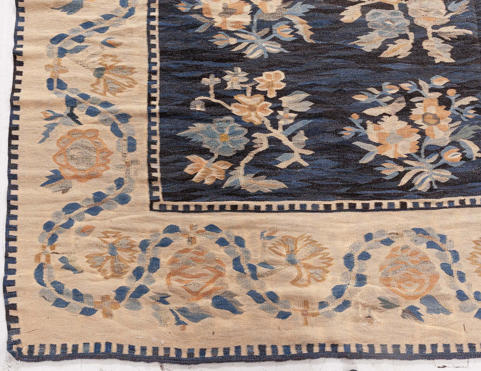 Doris Leslie Blau Antique Russian Bessarabian Handmade Wool Rug For Sale 3