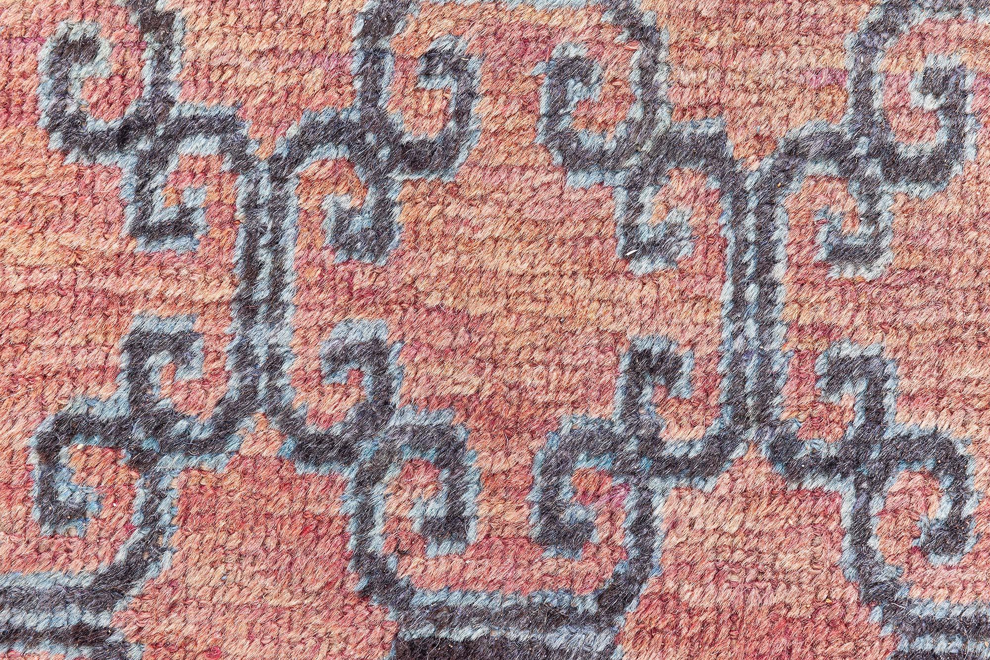 20ième siècle Tapis ancien Samarkand 'Khotan' en laine fait à la main Doris Leslie Blau en vente