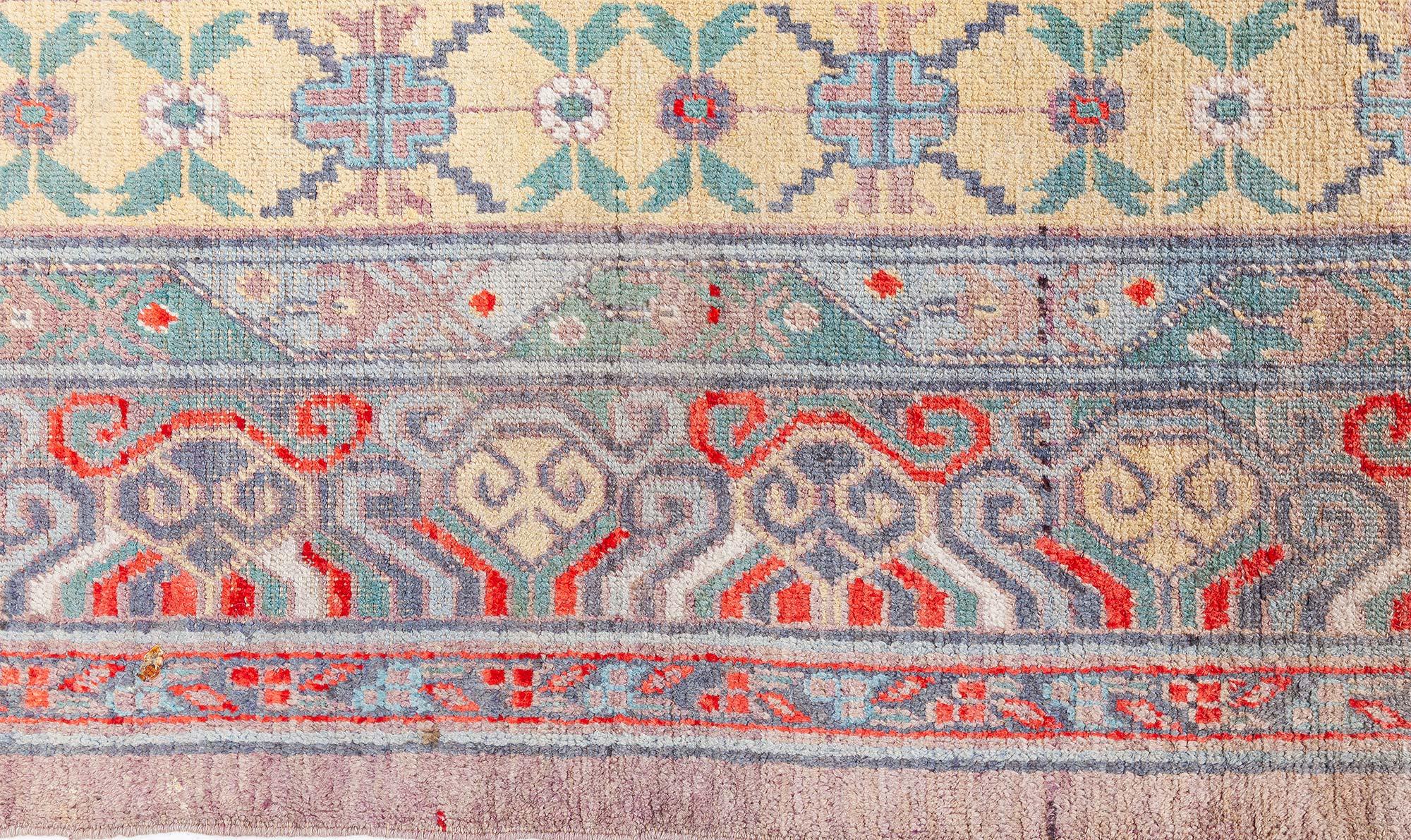 Tapis ancien Samarkand 'Khotan' en laine fait à la main Doris Leslie Blau en vente 2