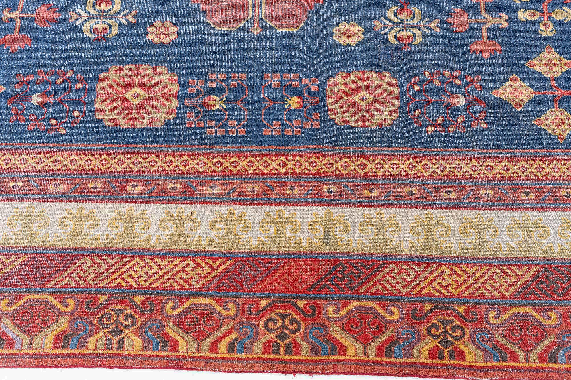 Tapis ancien de Samarkand Khotan
Taille : 8'0