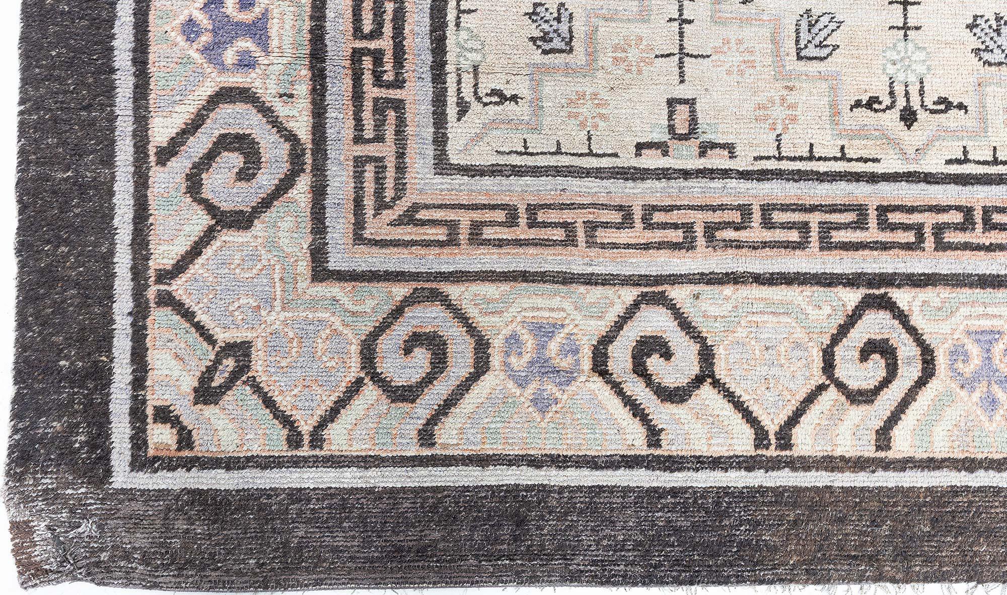 Doris Leslie Blau Antique Samarkand (Khotan) Rug For Sale 1