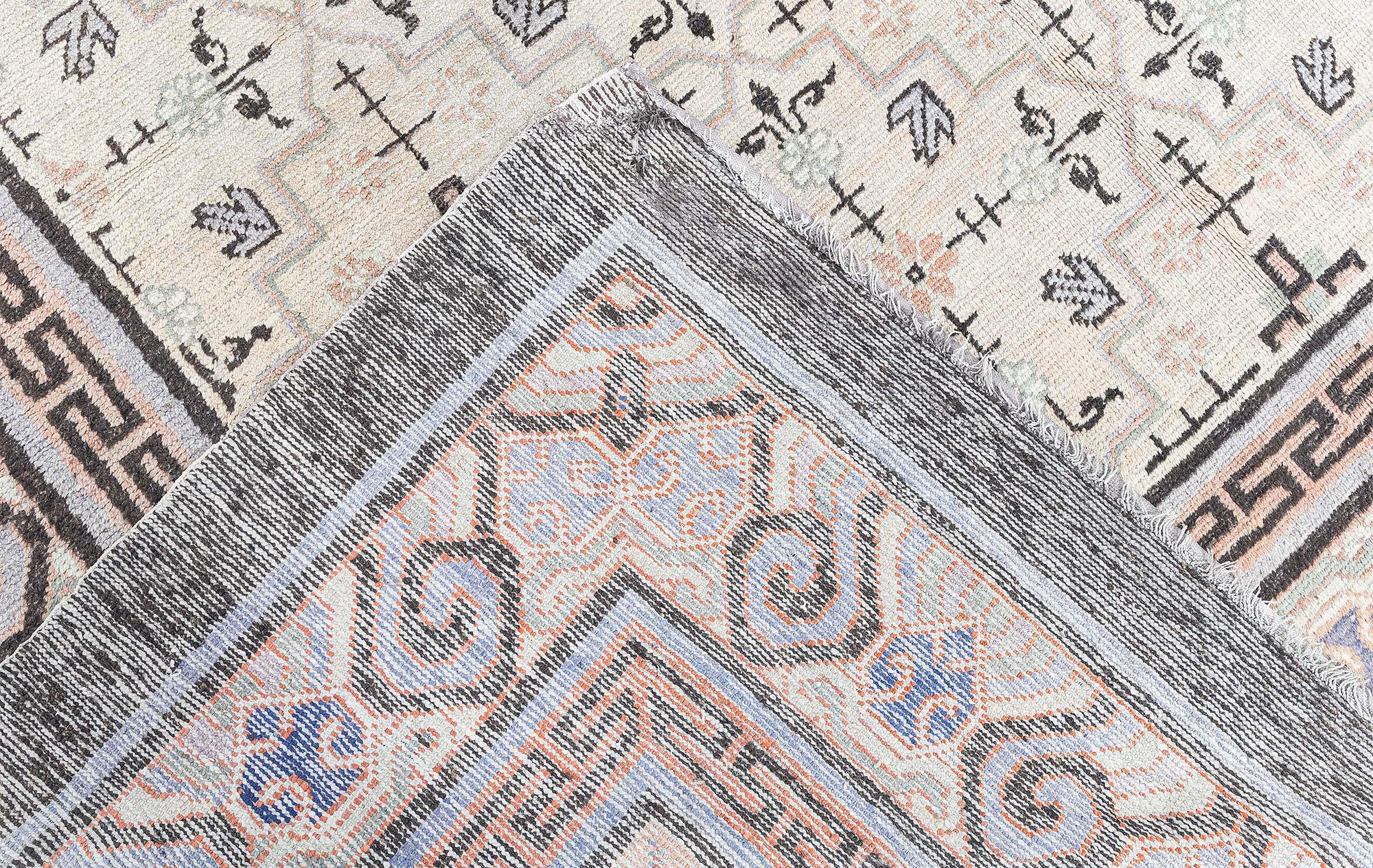 Doris Leslie Blau Antique Samarkand (Khotan) Rug For Sale 2
