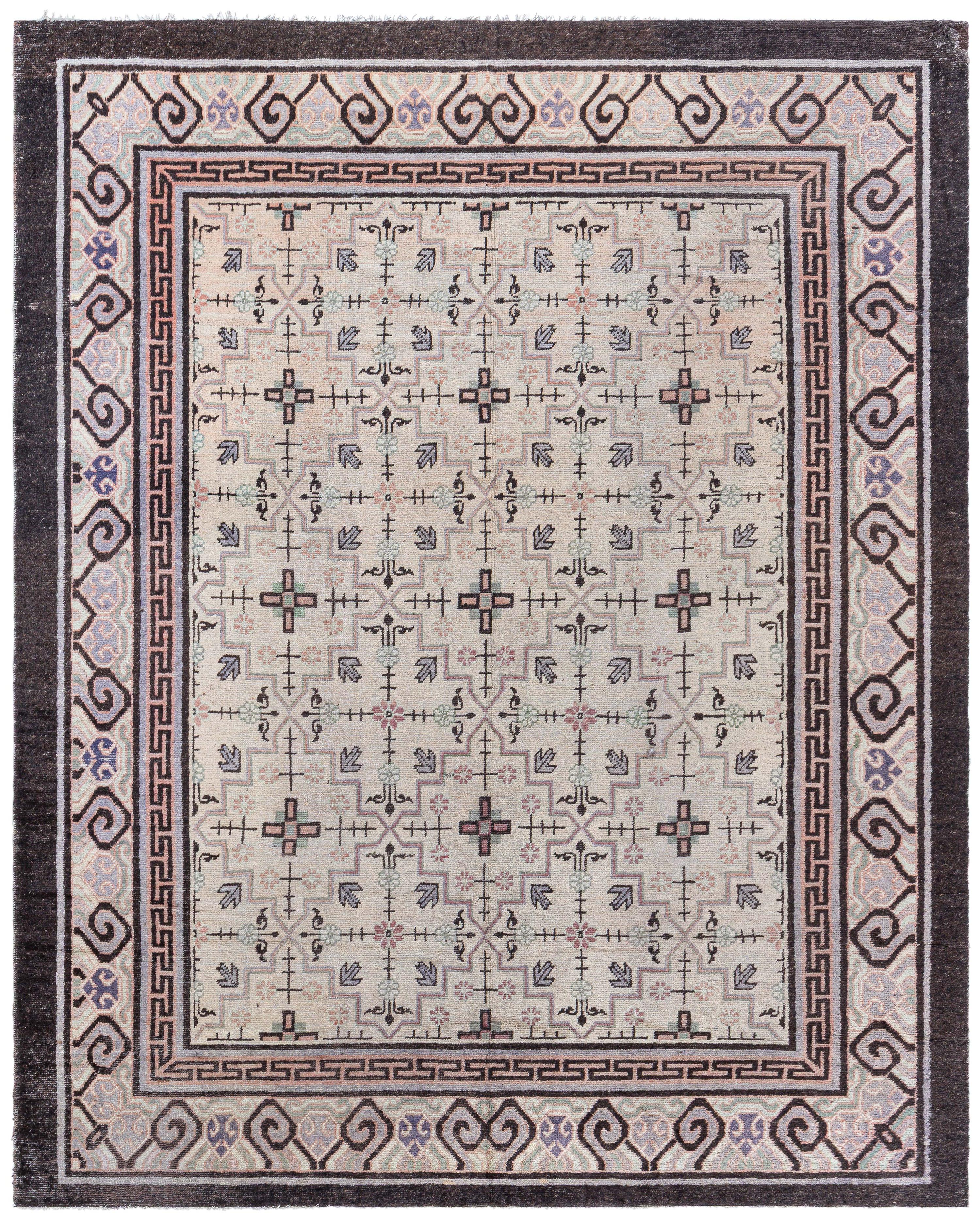 Doris Leslie Blau Antique Samarkand (Khotan) Rug For Sale