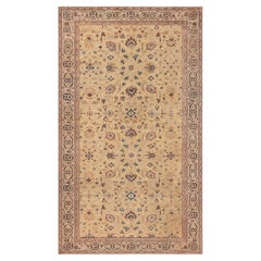 Doris Leslie Blau Antique Sultanabad Rugs Allover Floral Soft Beige - C.C. 1920