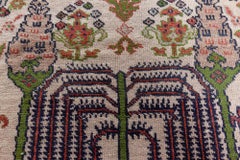 Doris Leslie Blau Antique Sultanabad Allover Geometric Ivory Carpet - c. 1920