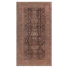 Doris Leslie Blau Antique Sultanabad Allover Geometric Pale Sand Rug - c. 1880