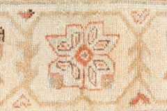 Doris Leslie Blau Antique Sultanabad Allover Geometric Warm Tan Rug - c. 1935