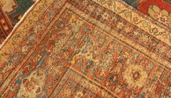 Doris Leslie Blau Tappeto antico Sultanabad Floral Allover Warm Tan - C.C. 1880
