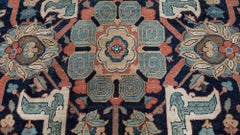 Doris Leslie Blau Antique Tabriz Allover Geometric Warm Tan Rug - c. 1880